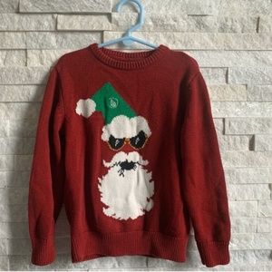 Boys Volcom Christmas Cool Santa Pullover Sweater